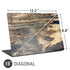 Blue Resin Wood Universal Laptop 15in (12.2 x 8.8in) Skin